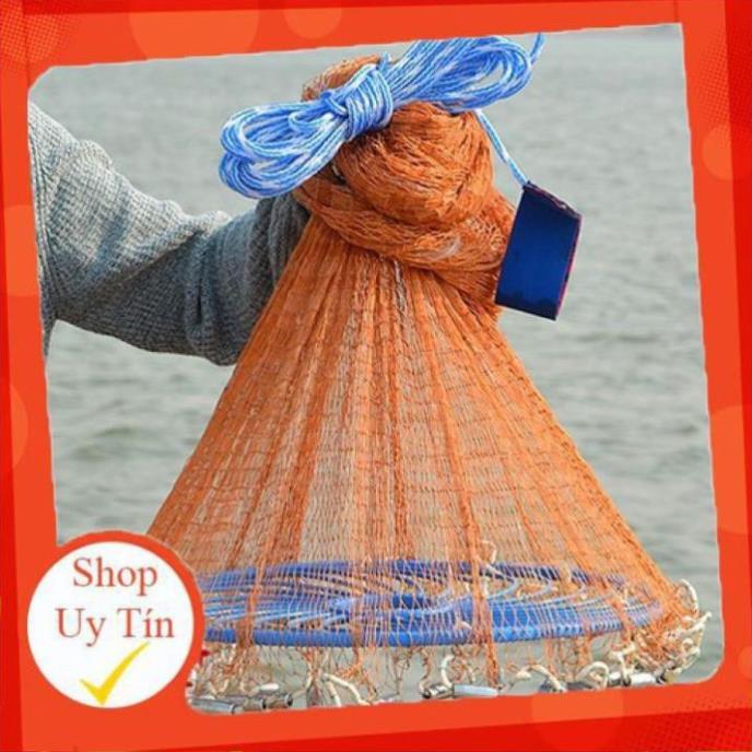 Siêu rẻ- Chài Dù Đánh Cá Chài Rút Đĩa Bay UFO Sợi Dù Thái Lan Cao Cấp Đủ Size