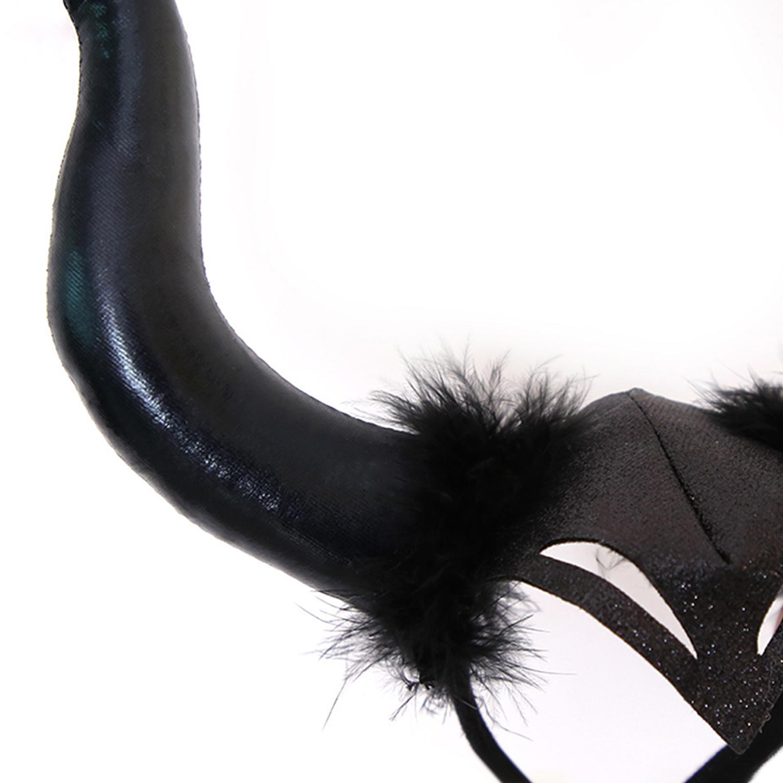 Băng Đô Sừng Ác Ma Hóa Trang Halloween