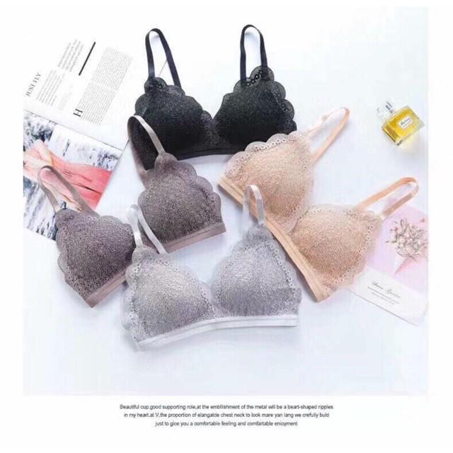 SIÊU PHẨM ÁO LÓT REN ĐỆM MỎNG Sexy mã 8288