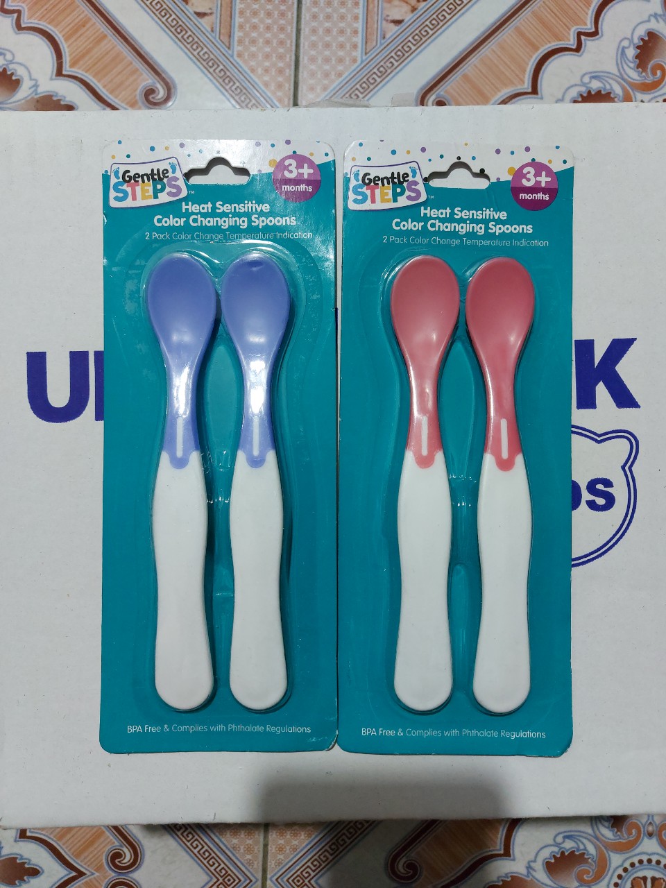 Set 2 thìa báo nóng cao cấp sử dụng cực an toàn