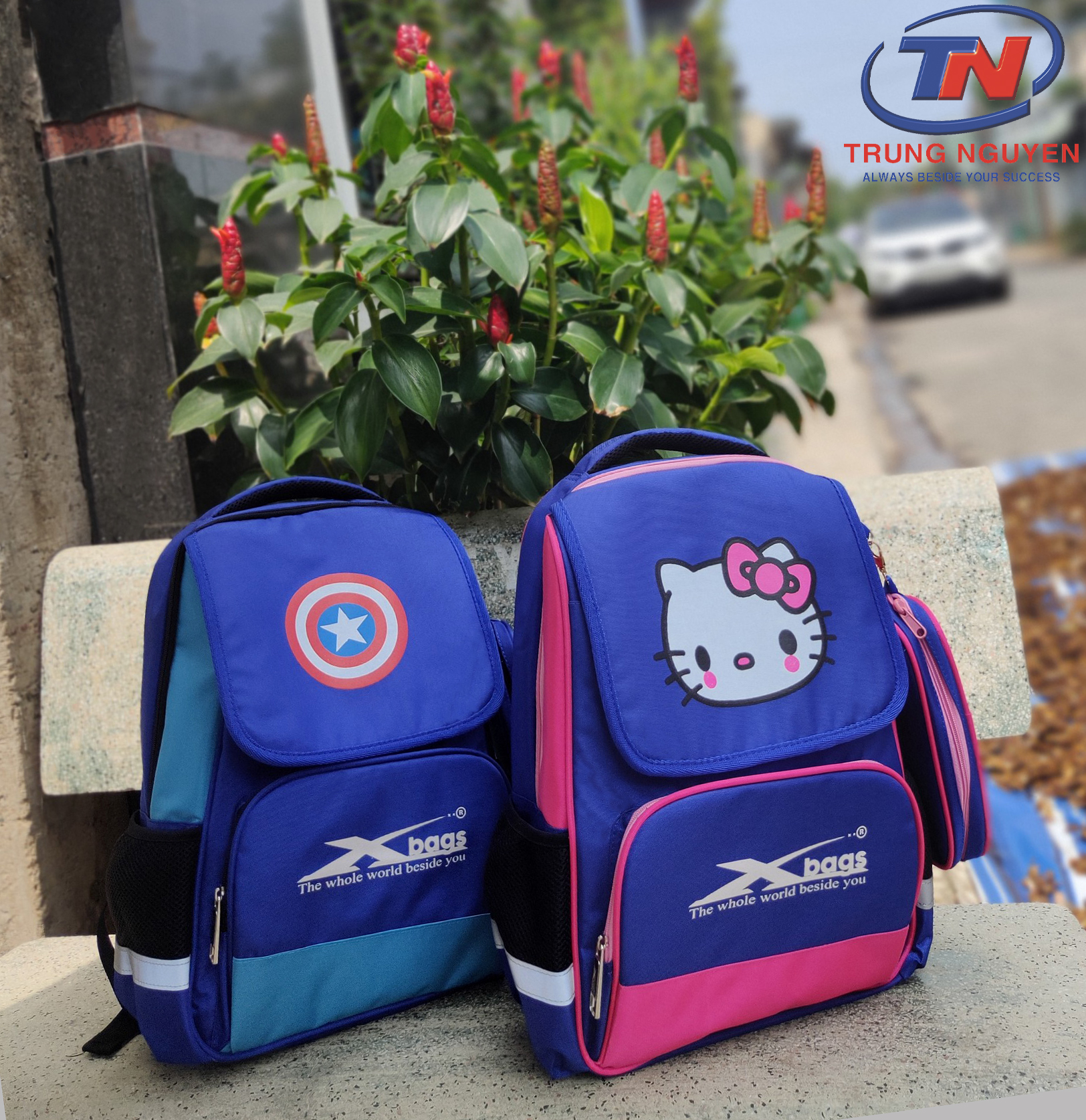 Ba lô học sinh tiểu học nữ Xbags Pretty Xb 3018