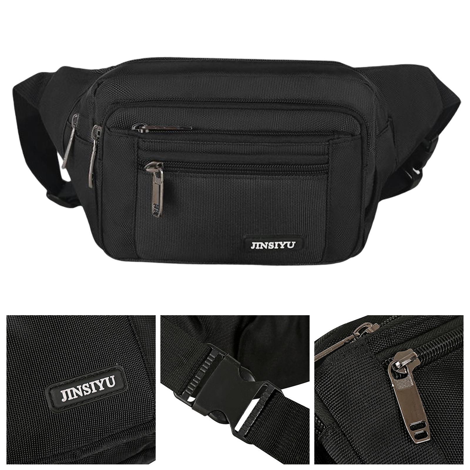 Fanny Pack Waist Bag Travel Hip Pouch Bum Bag Fashion Pack Adjustable Belt Waistpack for Man Woman Hiking Walking Jogging