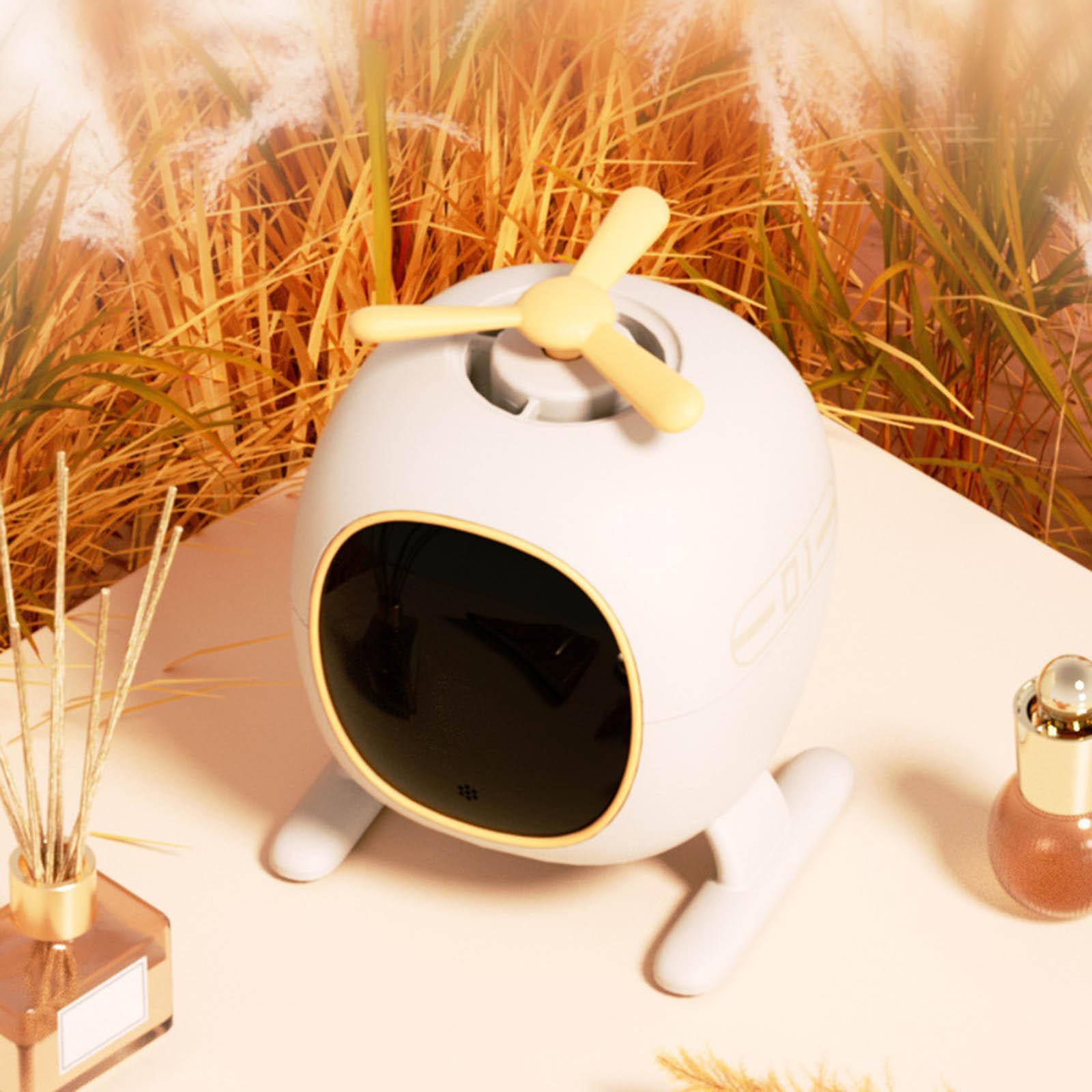 Portable Diffuser, Machine USB Humidifier for Home Yoga Office , White NO LED