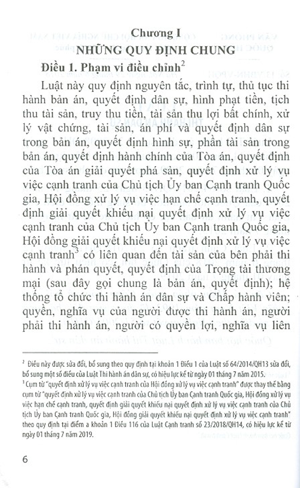 Luật Thi Hành Án Dân Sự (Sửa Đổi, Bổ Sung Năm 2014, 2018)