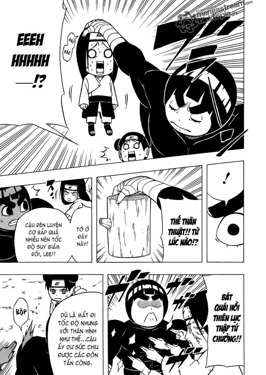 cửu vĩ hồ ly ngoại truyện rock lee chapter 3 15