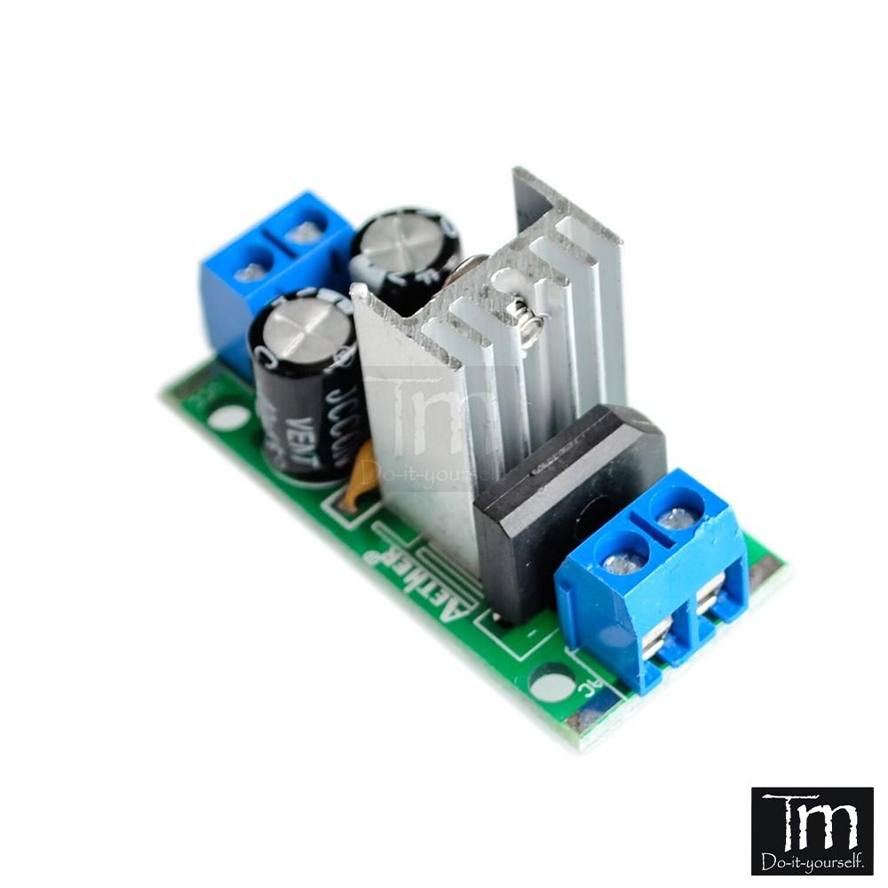 Modul Nguồn Ổn Áp LM7812 - LM7805 1.2A