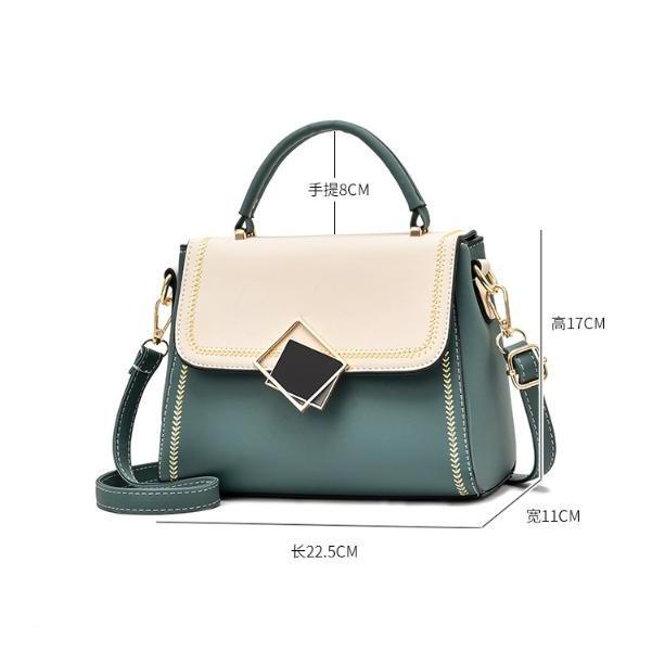 Túi xách nữ da mềm khóa thoi Hàn Quốc KT25 - Danfashion