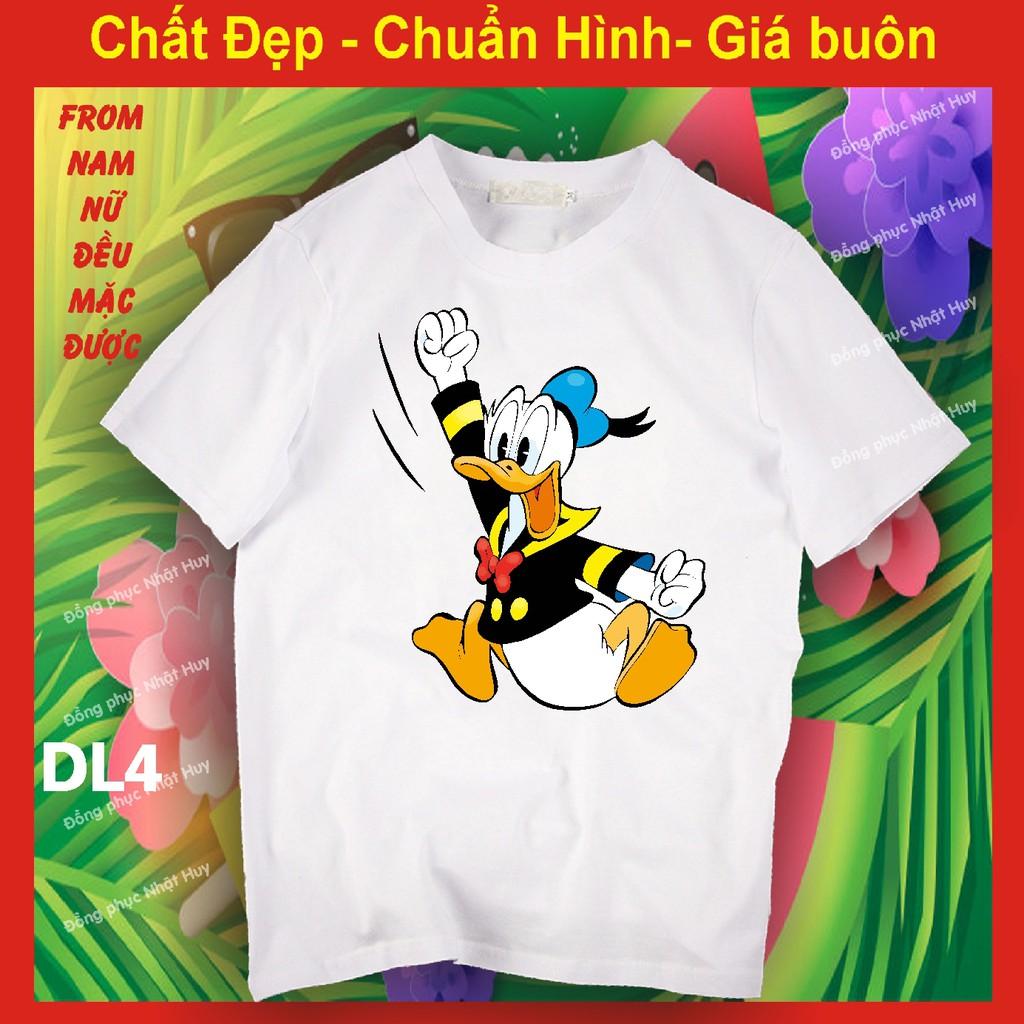 Áo thun vịt Donald DL2,phông , chất đẹp, bao đổi trả,