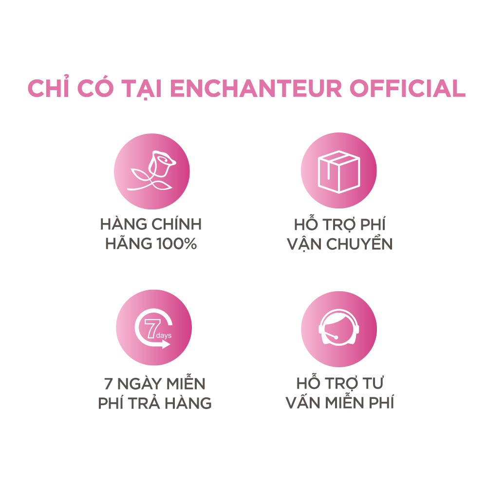 Sữa tắm nước hoa Enchanteur Romantic 650gr + Túi Sữa tắm 200gr SMP