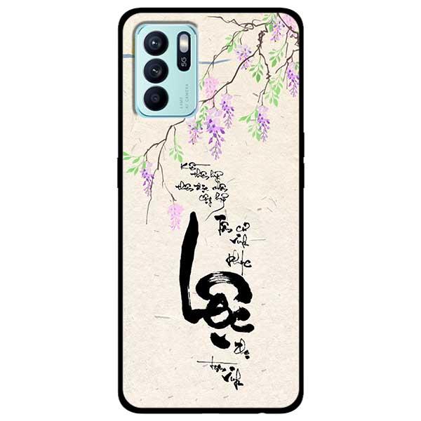 Ốp lưng dành cho Oppo Reno 6 - Reno 6 5G - Reno 6Z 5G - Thư Pháp Lộc