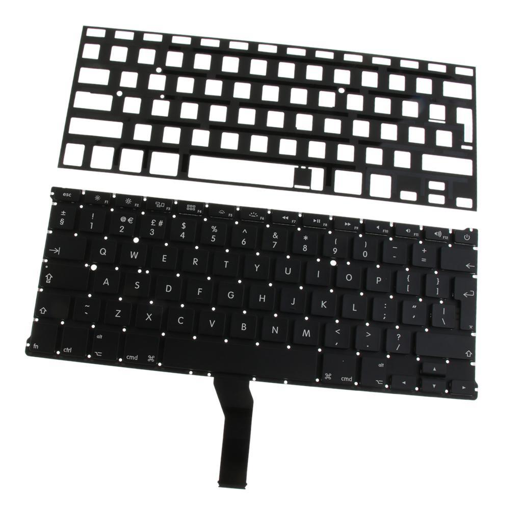 US Layout Keyboard Part for 13" A1466 A1369 2011-2015 with Backlight