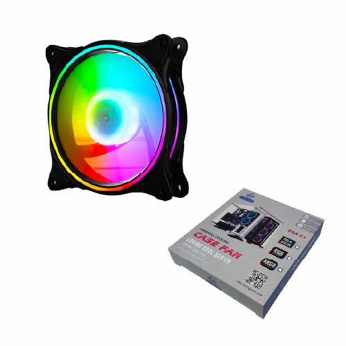 Quạt tản nhiệt LOVING XZ-12025SG Fan Led RGB SYNC 12cm Bảo hành 12 tháng - Hàng chính hãng