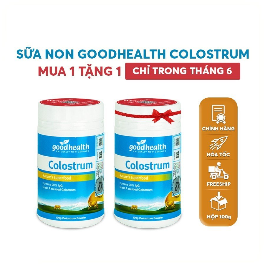 [DATE 12/2023] Sữa non Goodhealth Colostrum_Nhập khẩu chính hãng New Zealand