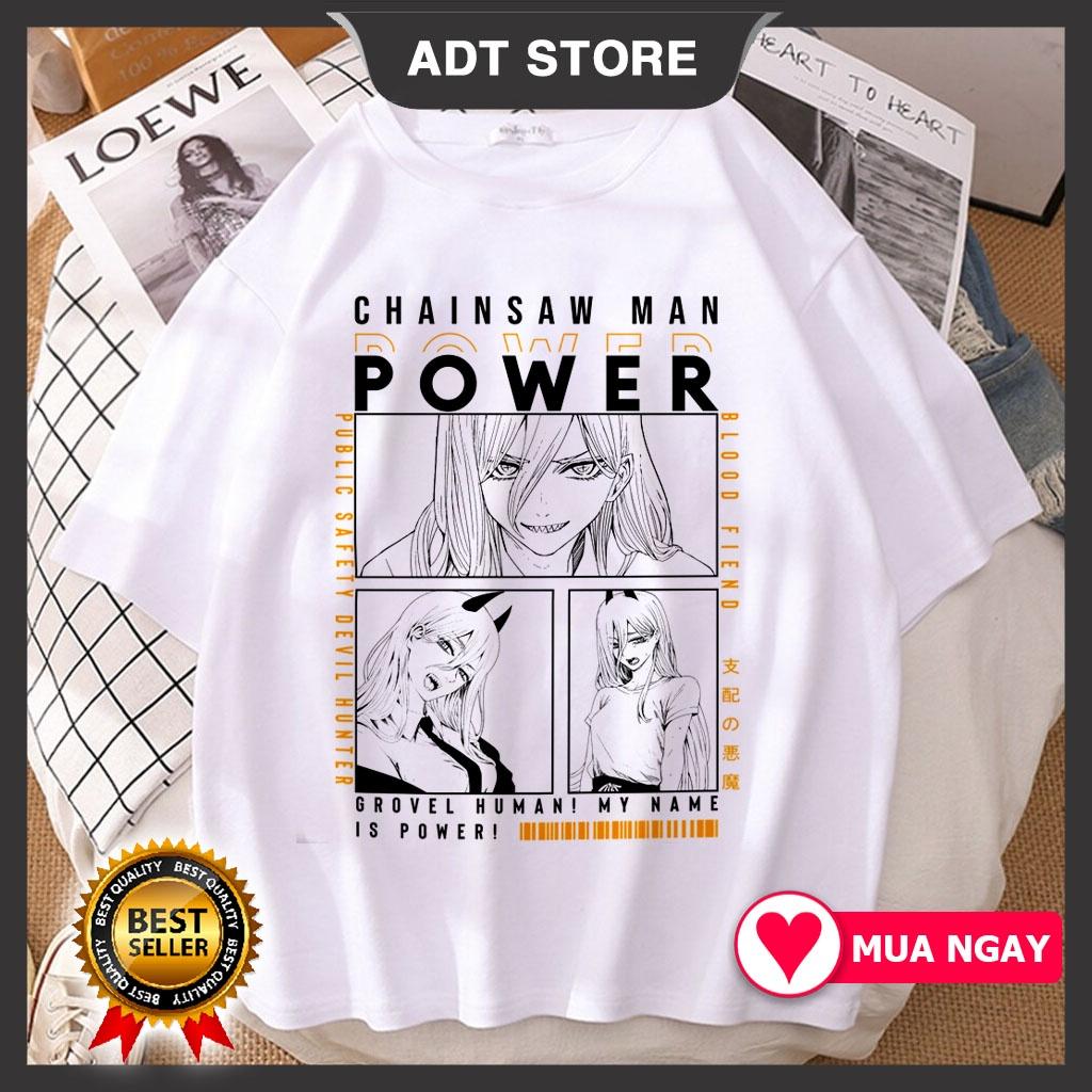 Top 4 Áo thun in hình Chainsaw Man Denji Makima Anime độc đẹp giá rẻ siêu HOT