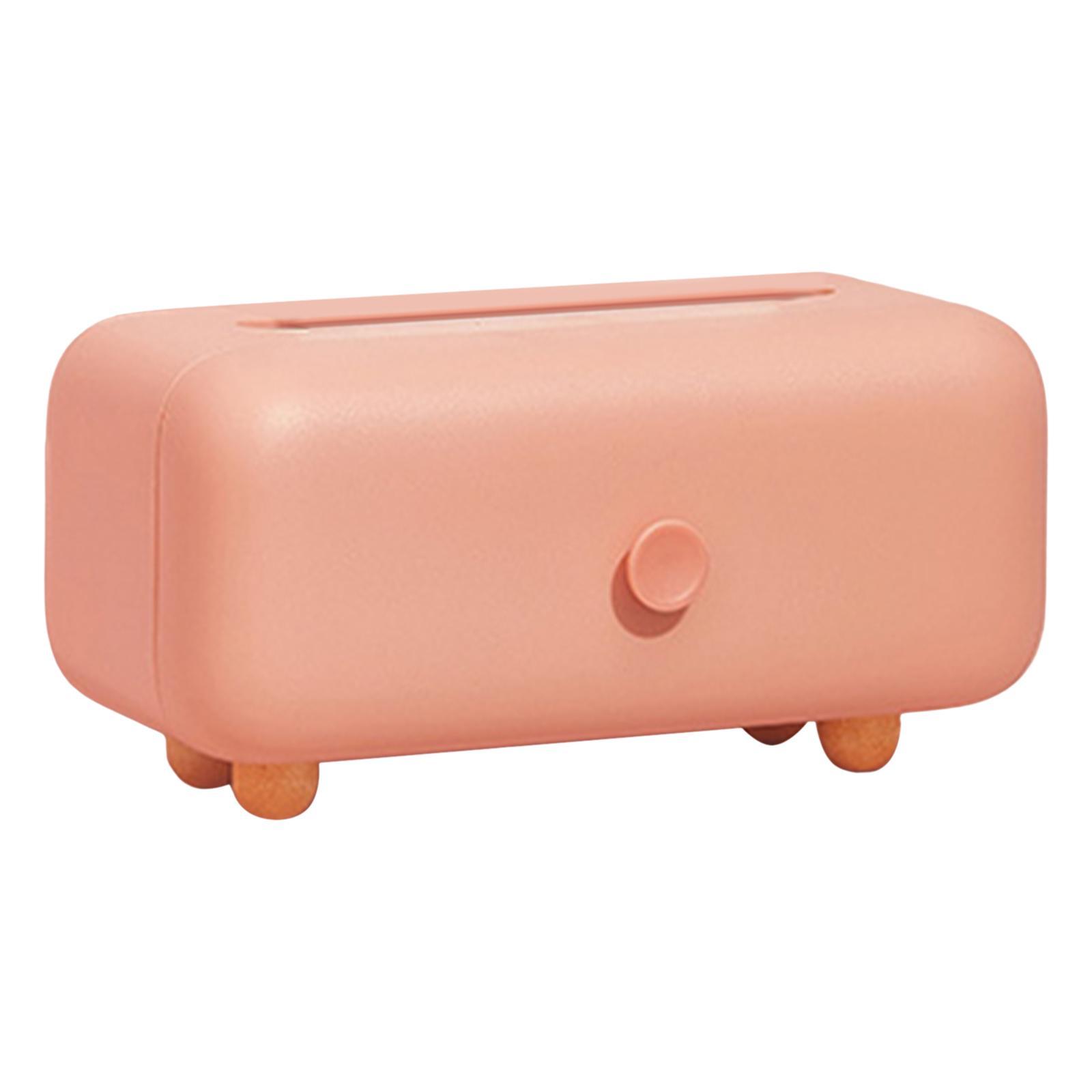 Tissue Box Holder Facial Tissue Paper Box Cover for Home Kitchen Decor