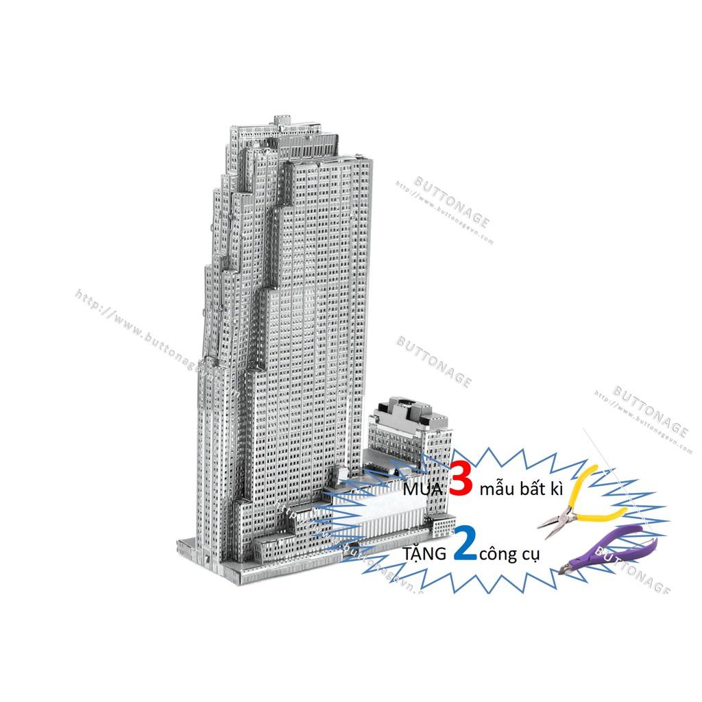 Mô Hình Lắp Ráp 3d Tòa Nhà Trung tâm thương mại Rockefeller 30