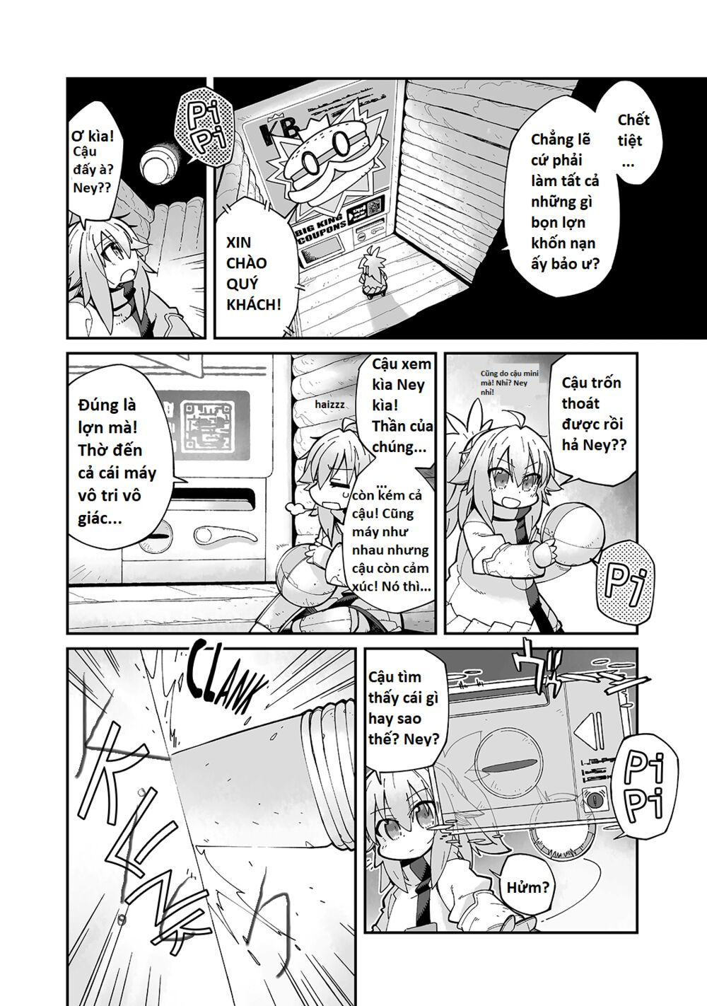 ngay cả khi hậu tận thế, thật hạnh phúc vẫn còn được sống... chapter 11 16