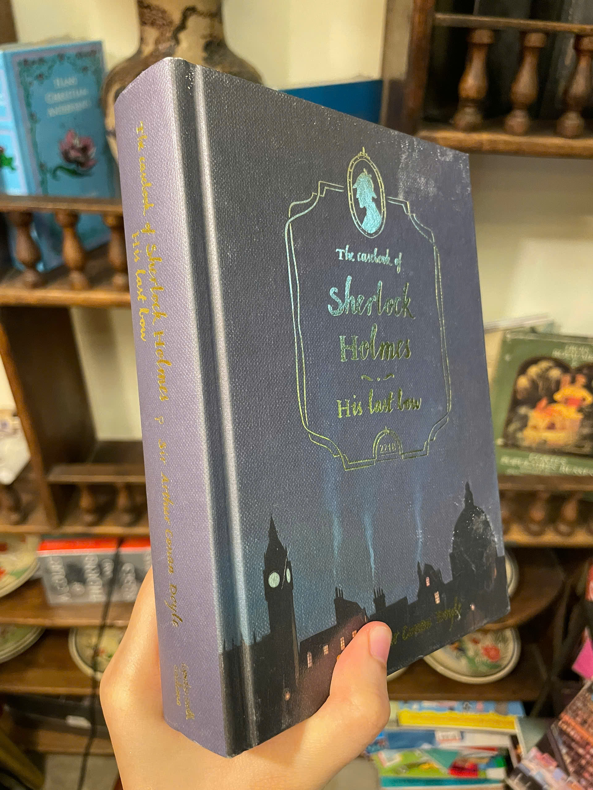 Sách - The Casebook of Sherlock Holmes &amp; His Last Bow by Arthur Conan Doyle | Sách bìa cứng