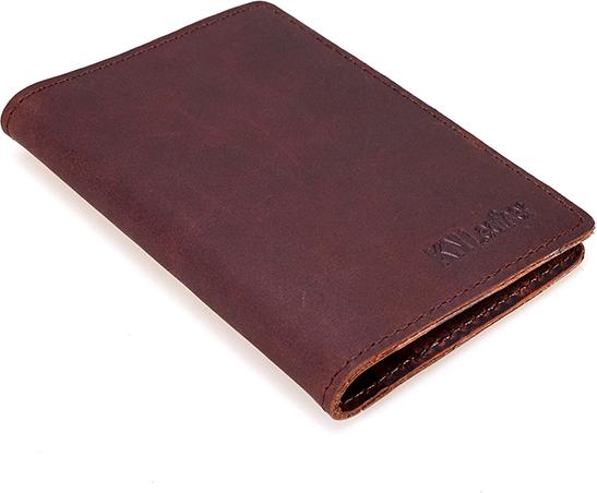 Ví nam da bò sáp name card cao cấp kiểu ví đứng nhỏ gọn DB1-VI0TCK4 + Tặng kèm móc khóa da bò, hộp và túi giấy đựng quà sang trọng