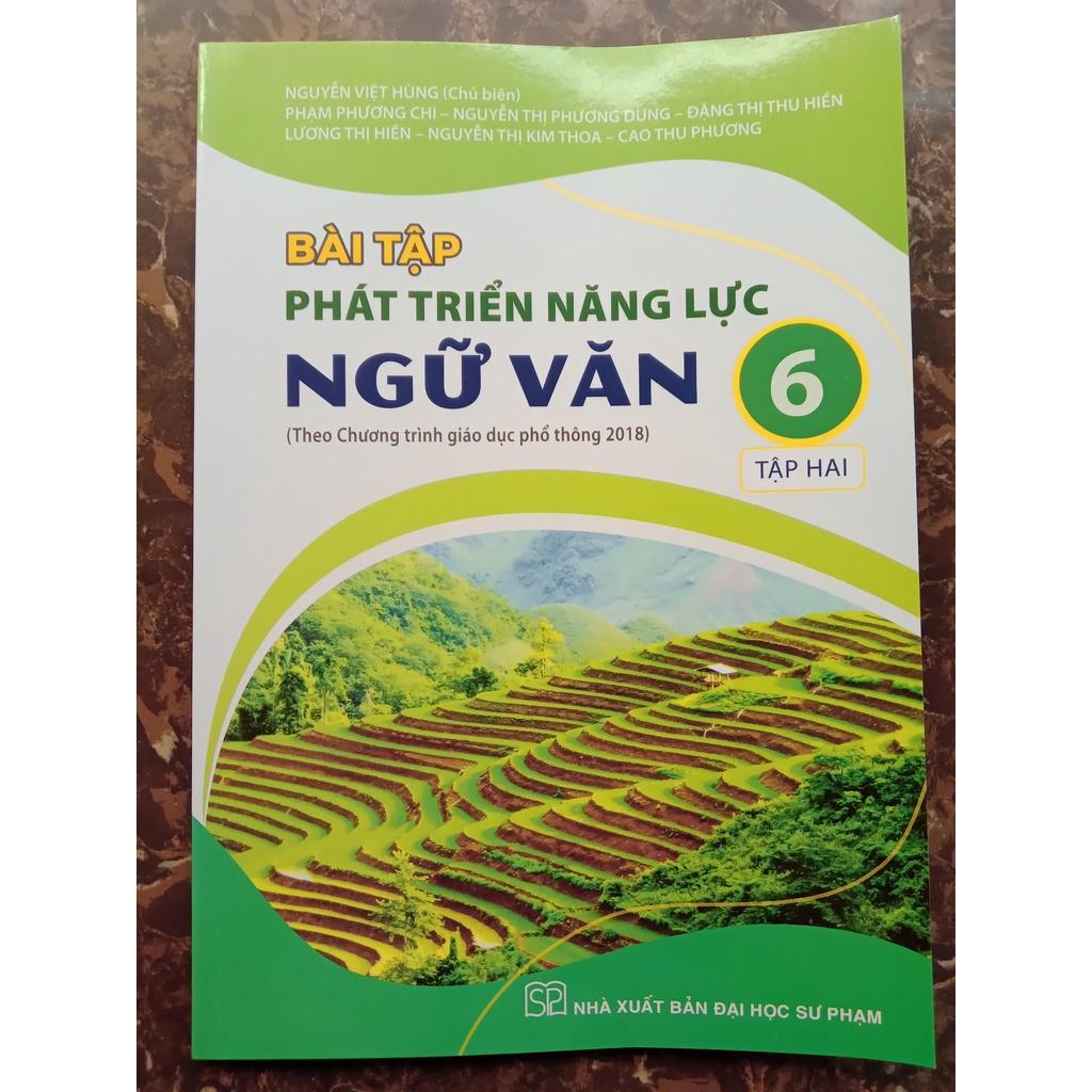 Sách - Combo Bài tập phát triển năng lực ngữ văn 6 (2 tập) - Kết nối tri thức với cuộc sống