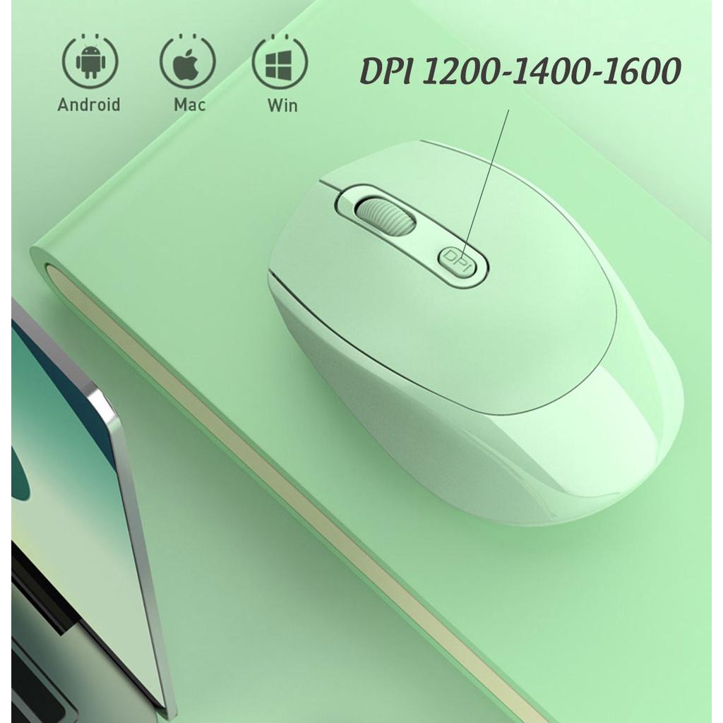 Hình ảnh Chuột Không Dây PIX-LINK P100 Wireless 2.4Ghz Sạc Pin, Chống Ồn, DPI1600 Dùng Cho Máy Tính, Laptop, Tivi-Hàng Chính Hãng