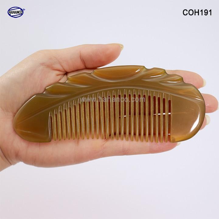 Lược sừng xuất Nhật COH191 - Lược múi bưởi cong - Chăm sóc tóc