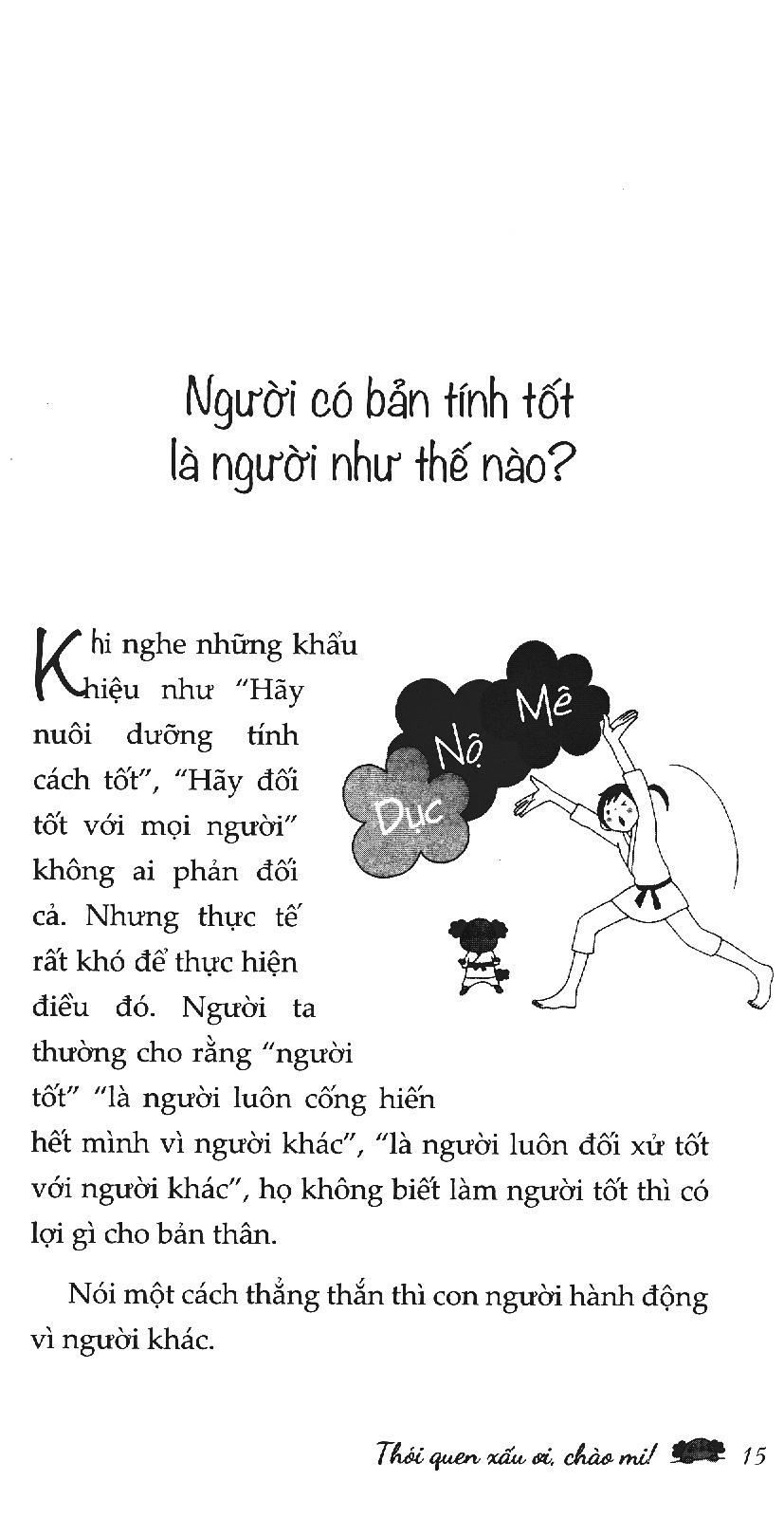 Thói Quen Xấu Ơi, Chào Mi