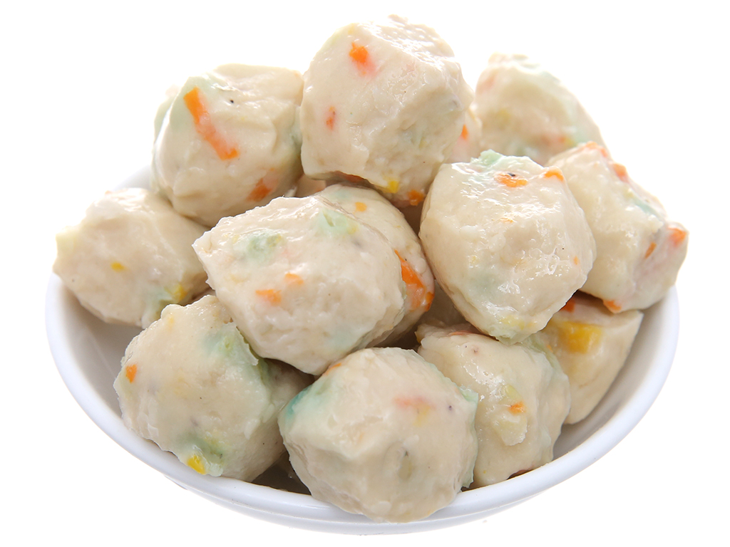 CÁ VIÊN RAU CỦ/ HẢI SẢN RAU CỦ 500G