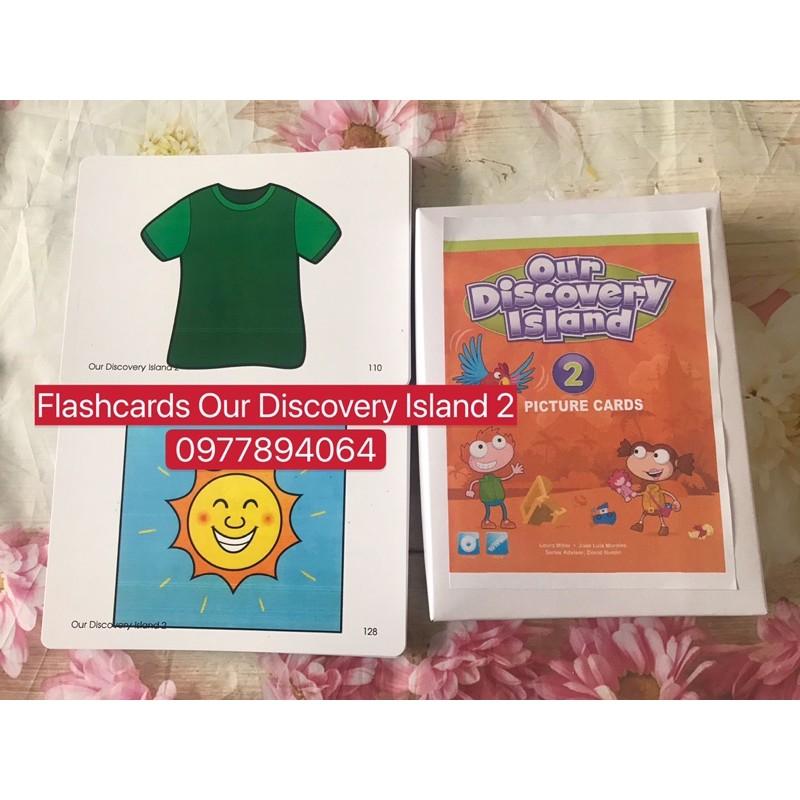 Flashcards Thẻ Tiếng Anh Our Discovery Island 2