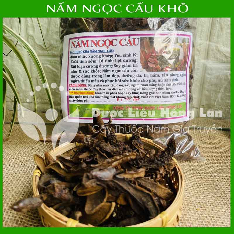 1kg Nấm Ngọc Cẩu rừng khô sạch