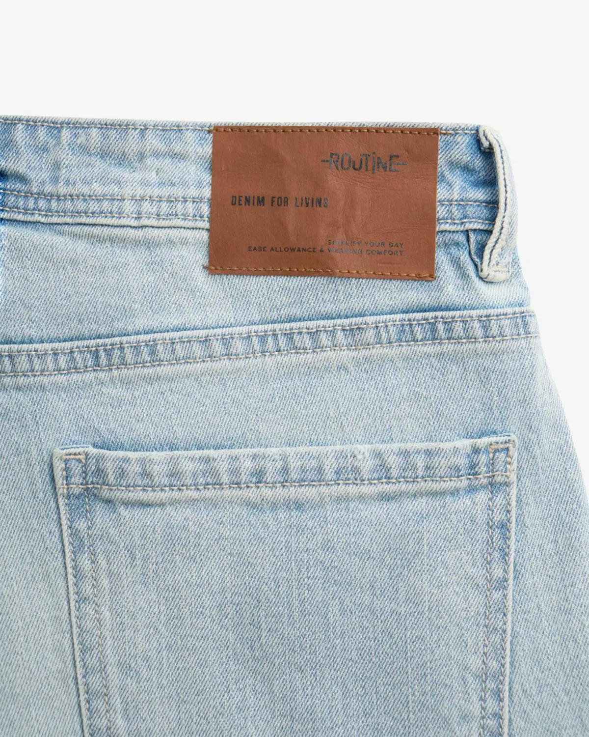 Quần short jean nam Form Straight  - ROUTINE 10S26DPS003
