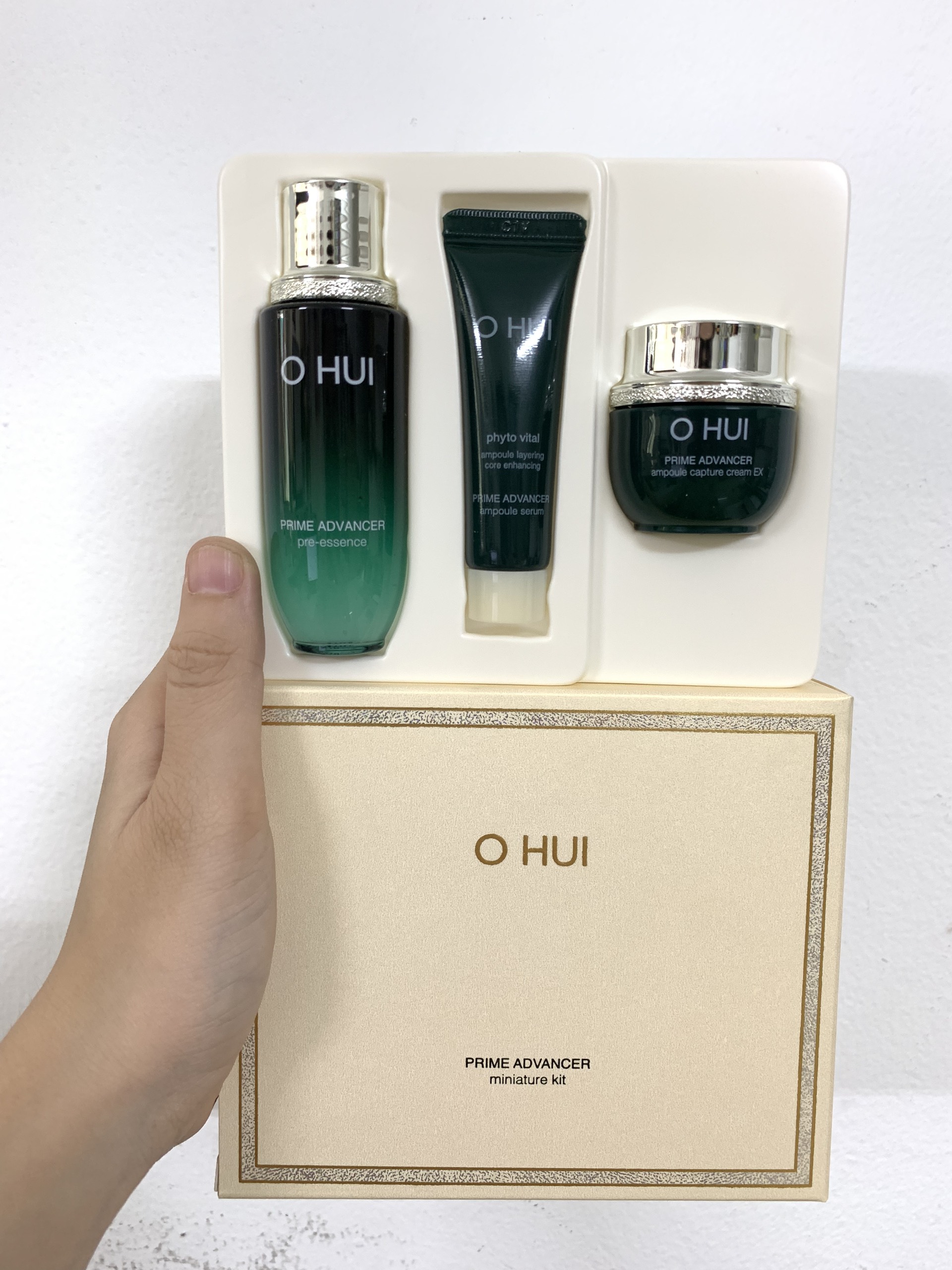 Bộ dưỡng ẩm chống lão hóa sớm OHUI Prime Advancer 3pcs set GWP