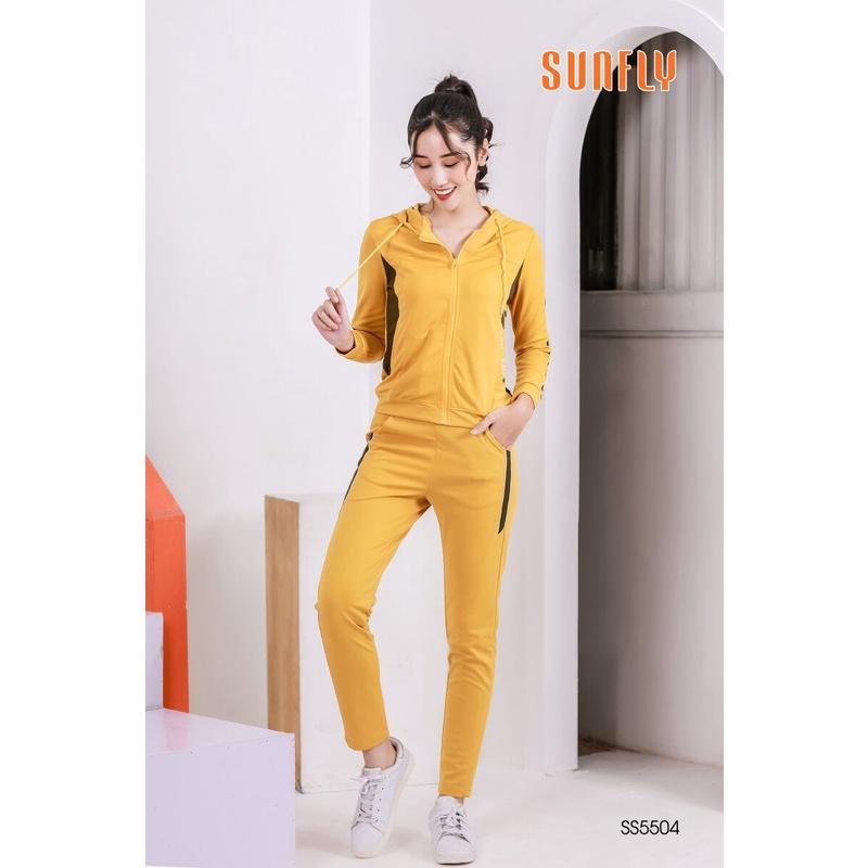 SS5504 BỘ THỂ THAO UMI KÉO KHÓA ÁO DÀI QUẦN DÀI