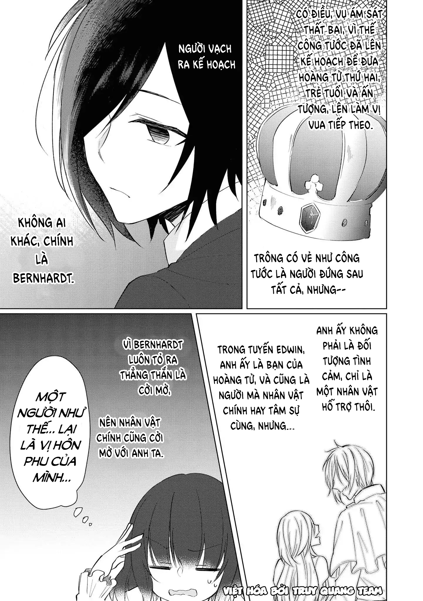 vị hôn phu là kẻ phản diện nên tôi hơi rén chapter 2 7