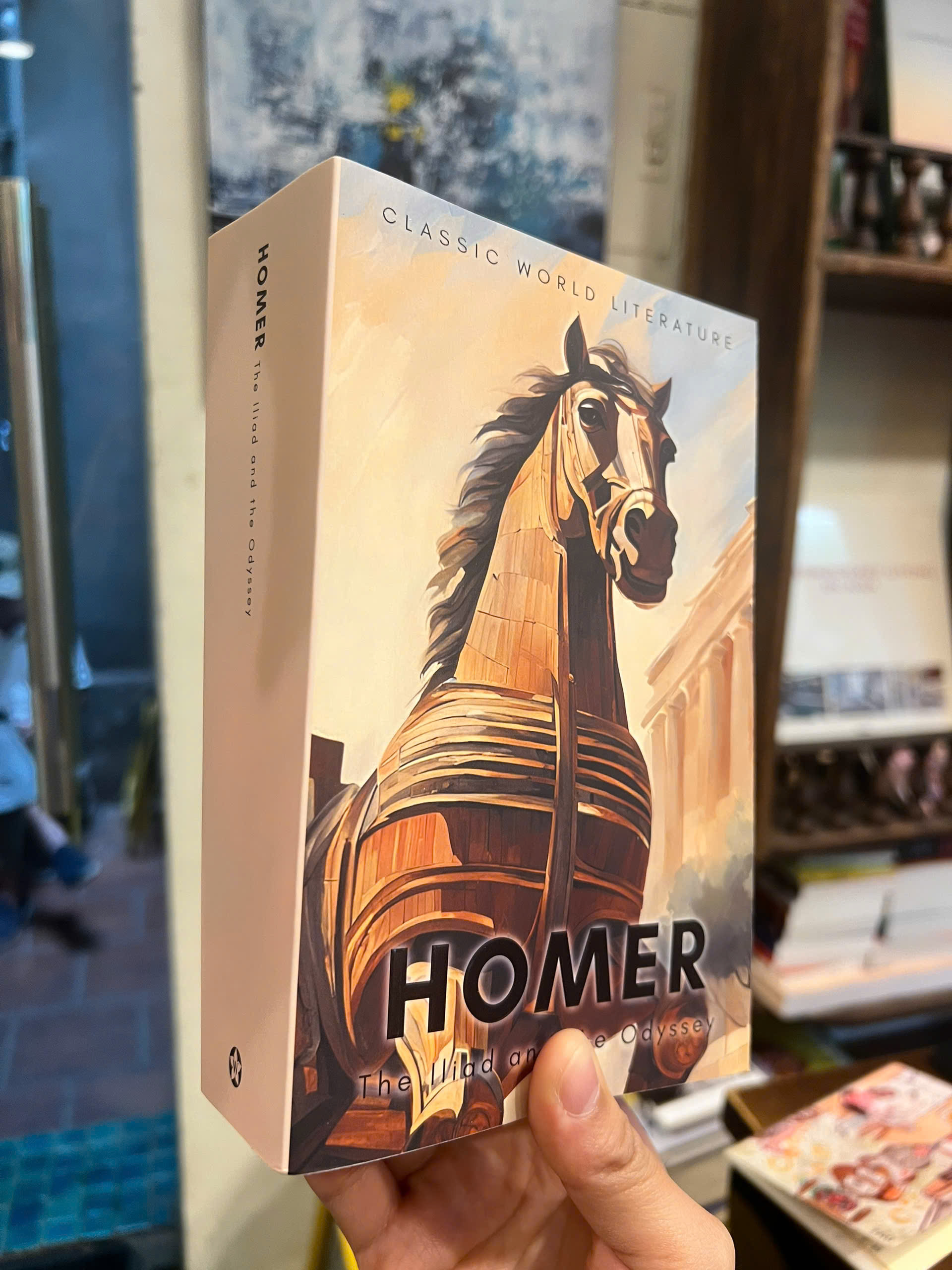 Sách - The Iliad and the Odyssey by Homer | Classics / Poetry / Mythology / Ngoại văn Nhập khẩu