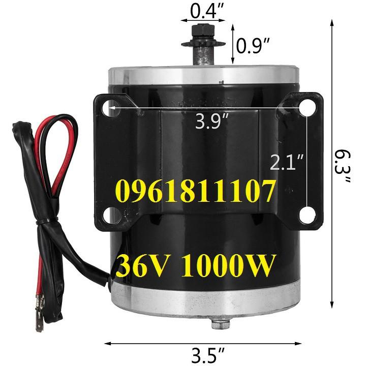 Motor MY1020 36v 1000W cho xe ATV 4 bánh