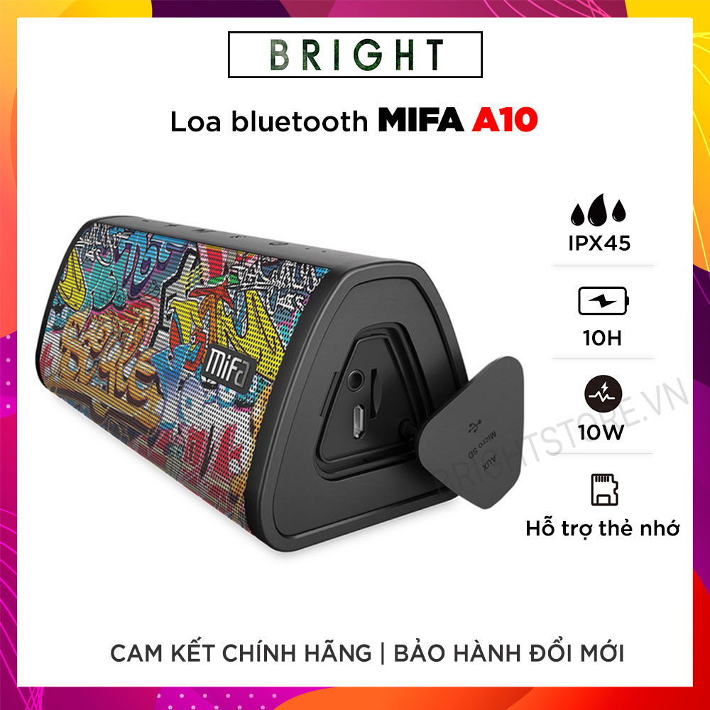 Loa Bluetooth MIFA A10 Super Bass - Hàng Chính Hãng