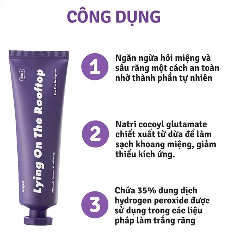 Kem Đánh Răng Unpa Jasmine Mint Toothpaste100g