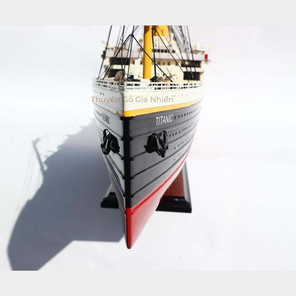 Mô Hình Thuyền Gỗ Trang Trí Phong Thủy Dạng Thuyền Du Lịch RMS TITANIC Chính Hãng, Hàng Xuất Khẩu Chất Lượng Cao