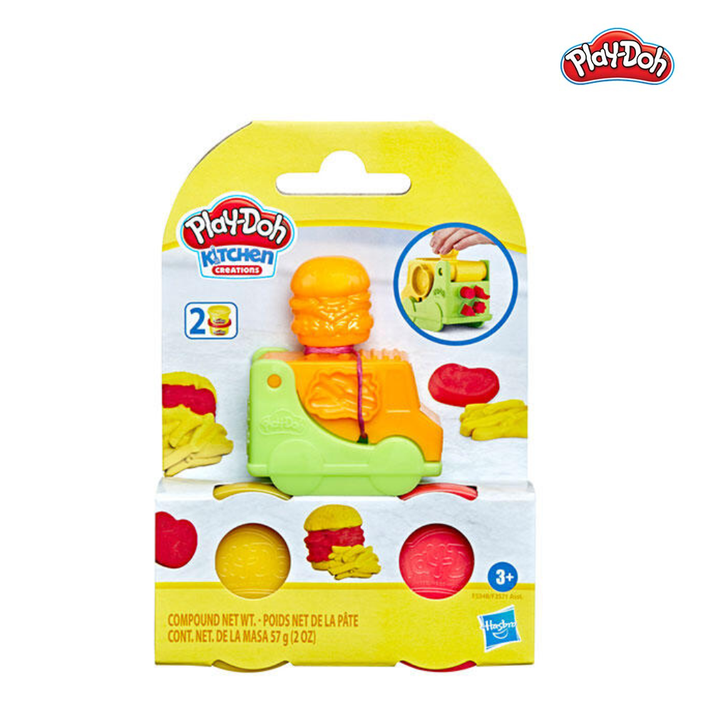 Bộ đồ chơi đất nặn xe Burger mini Play-Doh