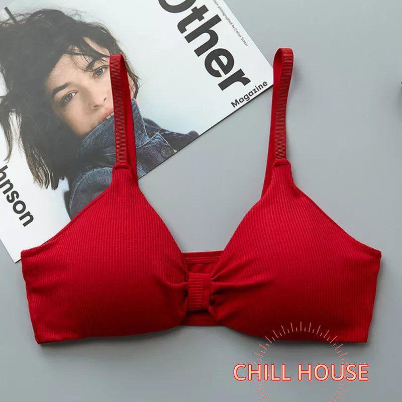 HÓT NHẤT- ÁO BRA THẮT NƠ GÂN TĂM XINH XẮN- CHILLHOUSE