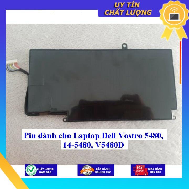 Pin dùng cho Laptop Dell Vostro 5480 14-5480 V5480D - Hàng Nhập Khẩu New Seal