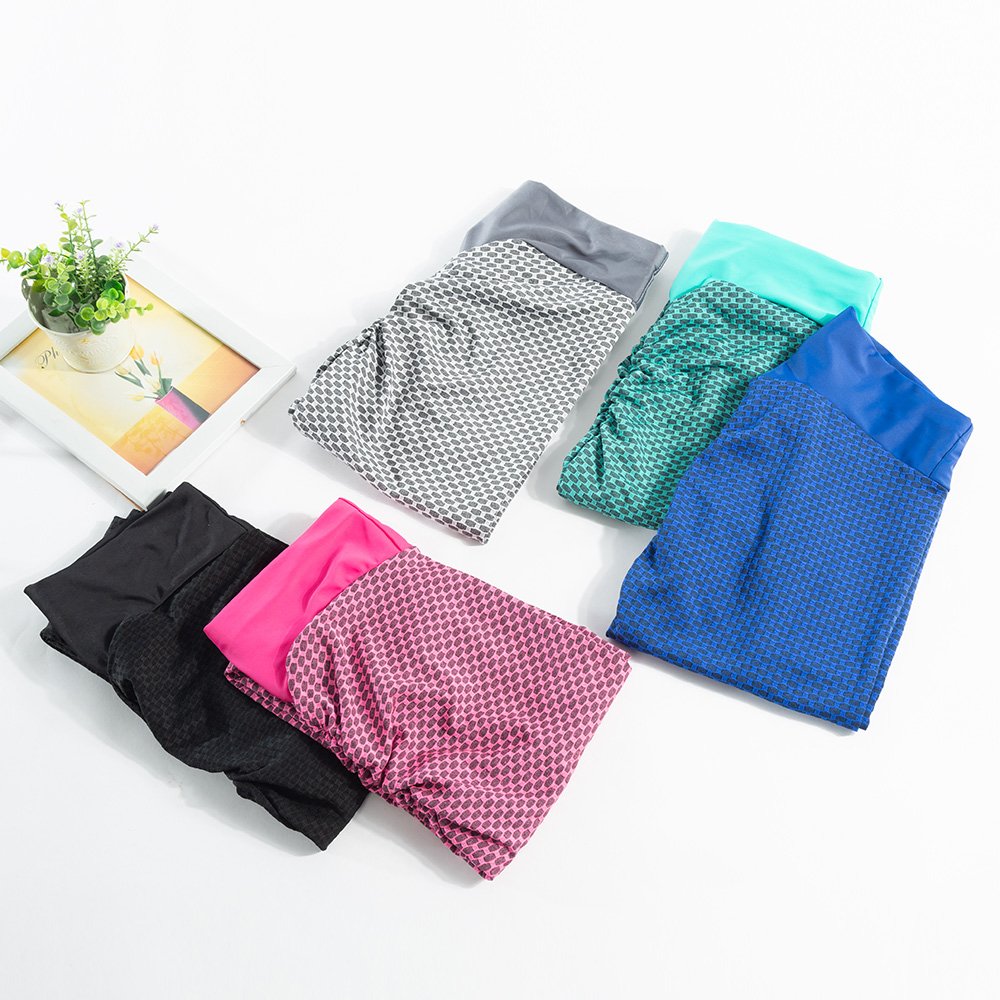 Quần legging tập thể dục, thể thao cho nữ, chất liệu vải đàn hồi, nâng eo, thoáng khí