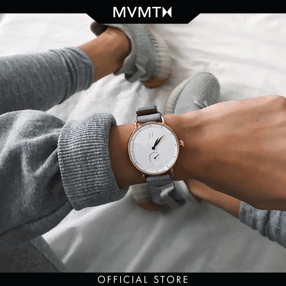 Đồng hồ Nữ MVMT dây da 36mm - Bloom D-FR01-RGGR