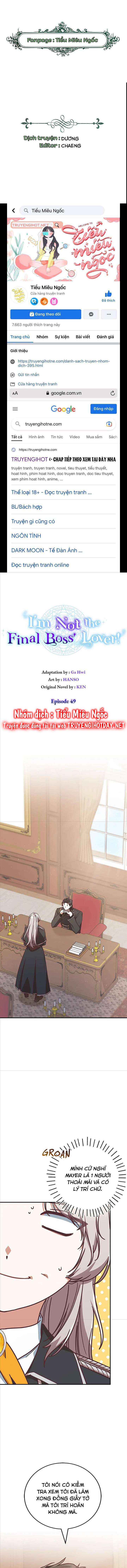 sự hiểu lầm tai hại giữa tôi và đại ma vương chapter 49 1