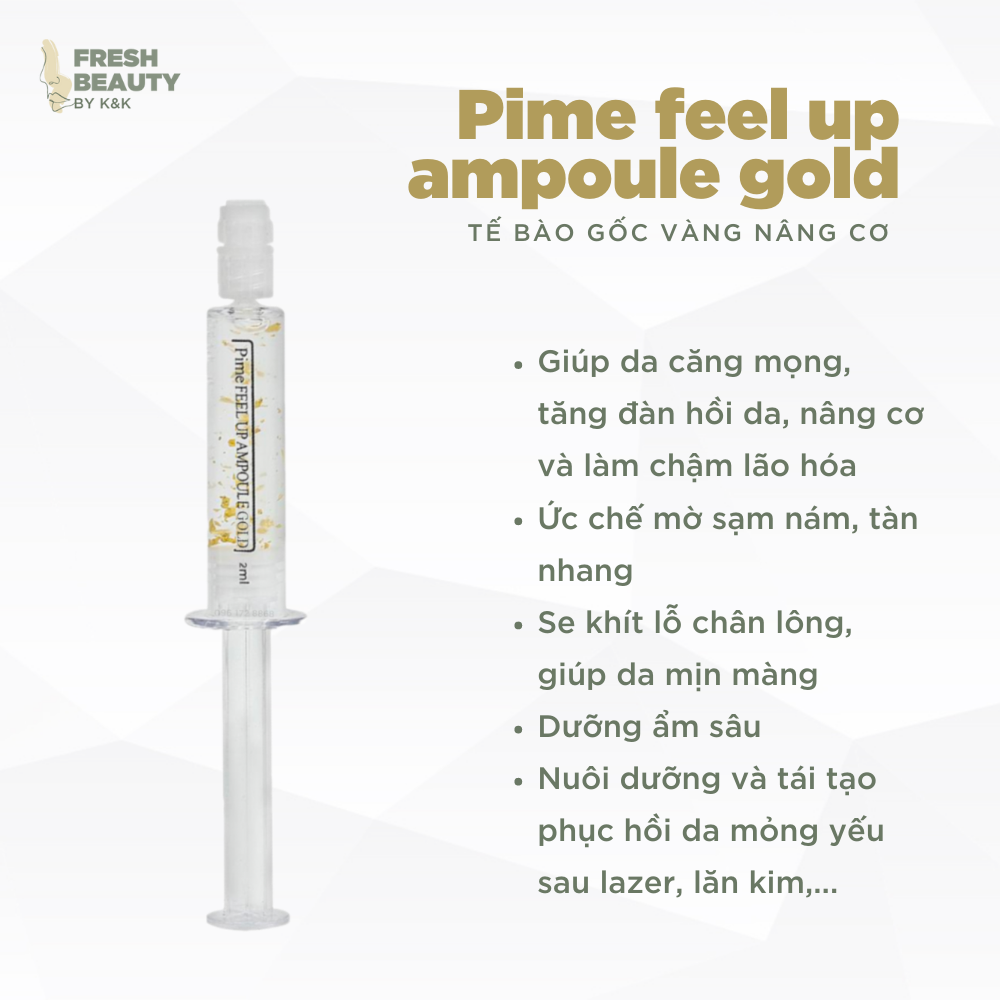 Set trẻ hóa và nâng cơ Pime tái tạo da, mờ nếp nhăn, ngăn chảy xệ, dưỡng săn chắc