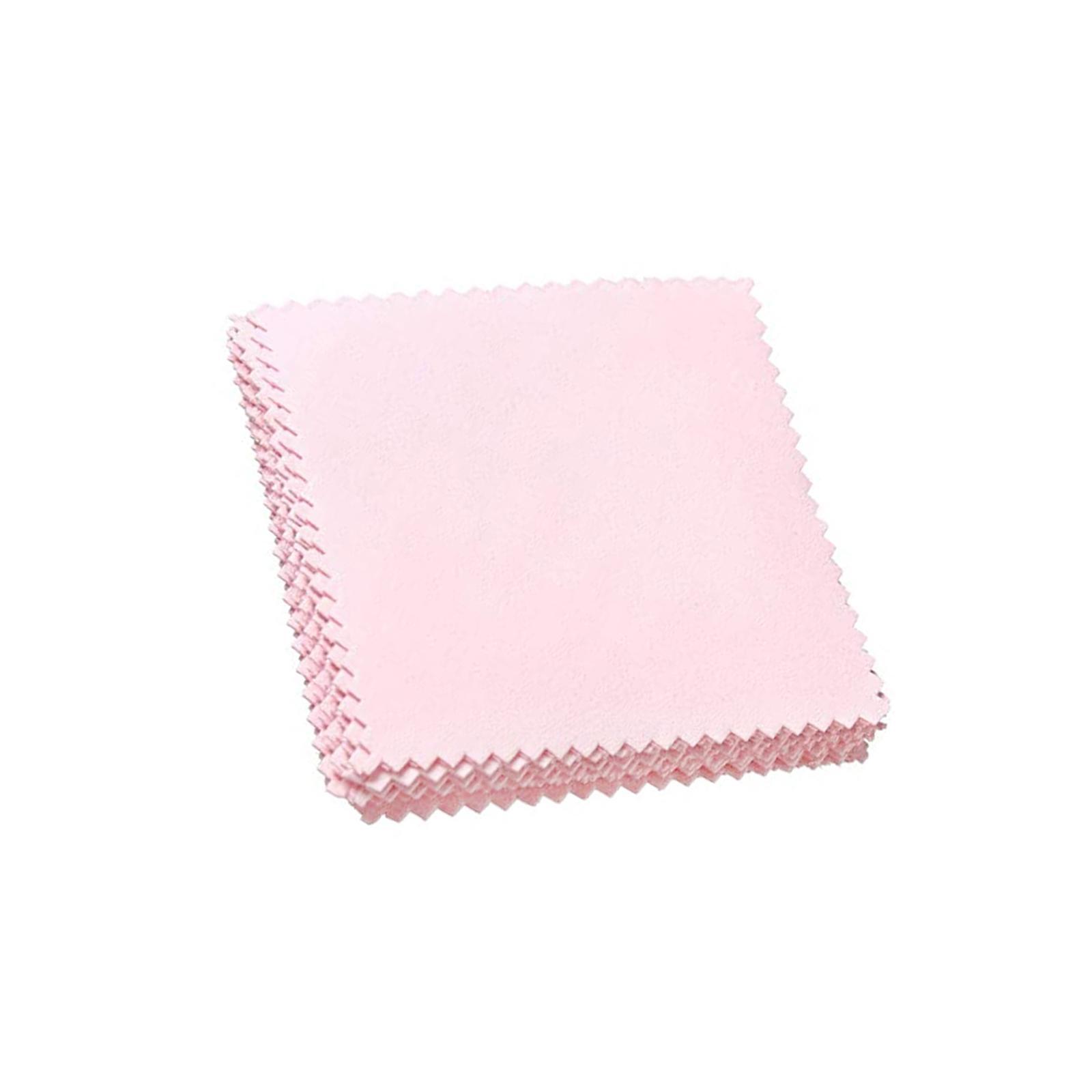 10Pcs Jewelry Cleaning Polishing Cloth Wiping Cloth for Rings Silverware