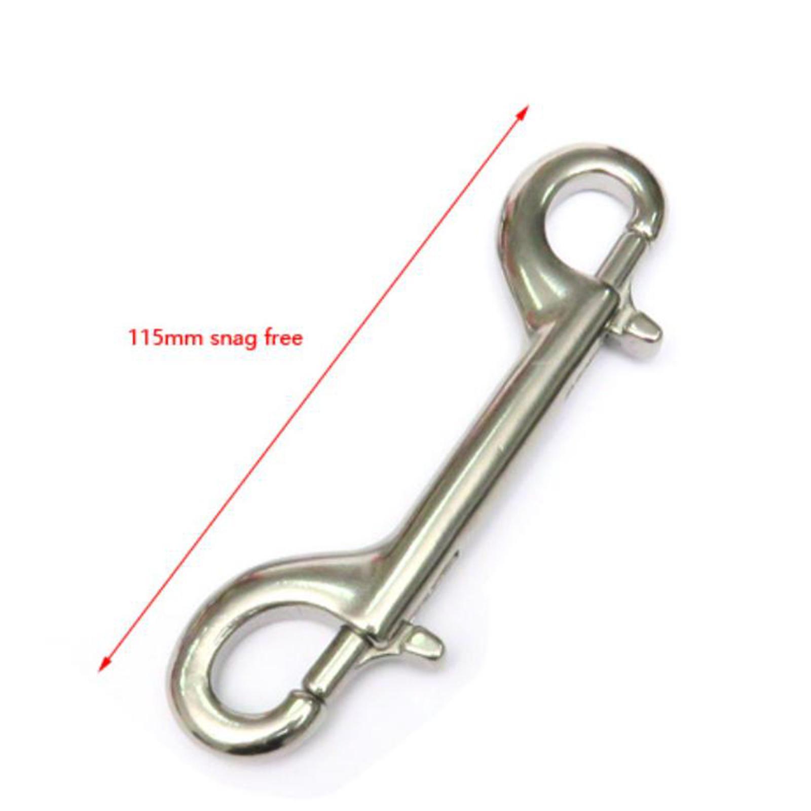 Double Ended Hook Snaps Metal Clips for Diving Pet Leash