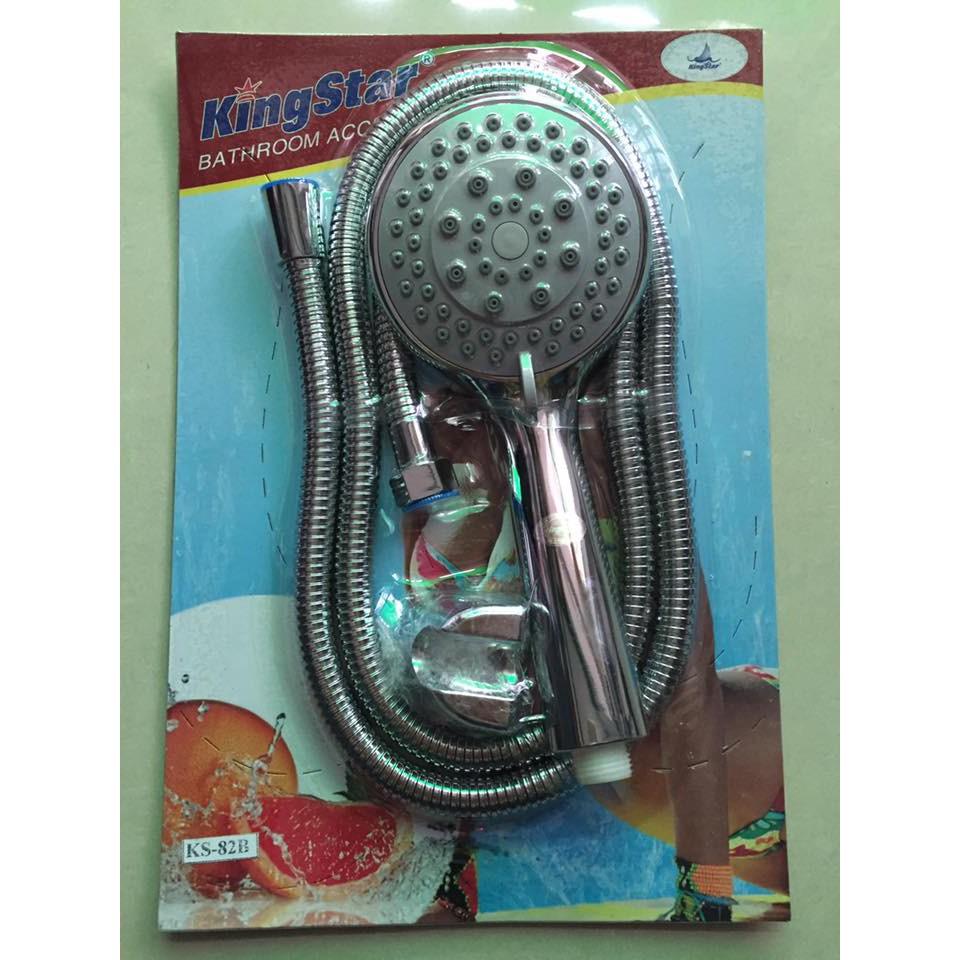 Bộ vòi sen 901C + dây sen inox + cài sen