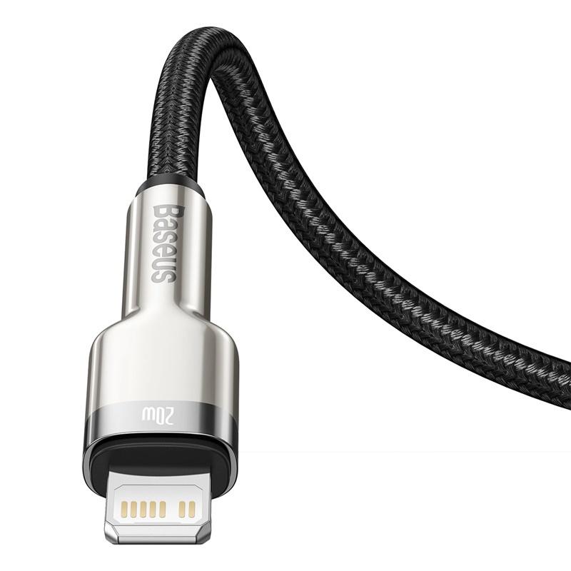 Cáp sạc nhanh và truyền data Baseus Cafule Metal 20W Type C to 12/13